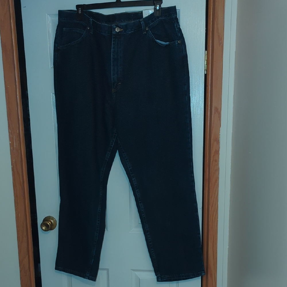 Chic Blue Straight Leg Jeans Timeless Design
